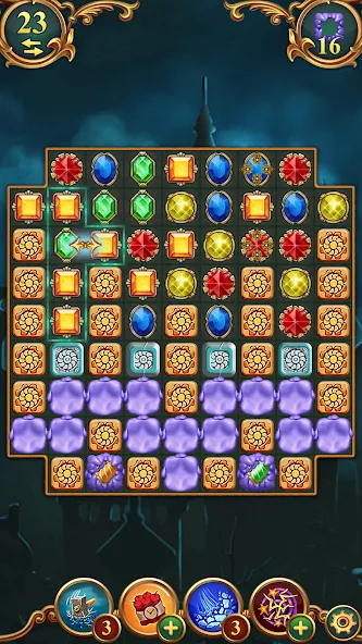 Скачать Clockmaker: Jewel Match 3 Game [MOD: безлимитные монеты и жизни] — скриншот 5