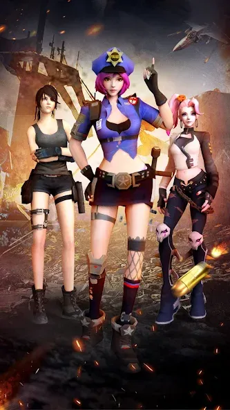 Shooting World - Gun Fire [MOD: безлимитные патроны и оружие] (Бесплатно / APK) — скриншот 1