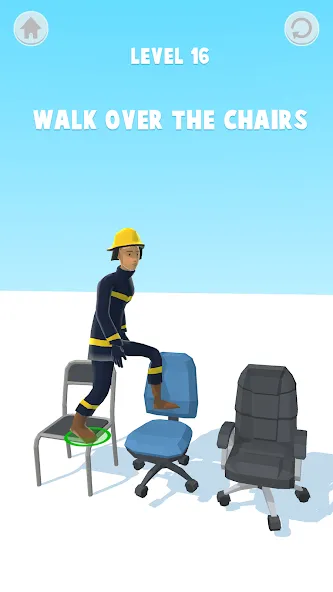 Fail Run [MOD: безлимитные попытки и все уровни открыты] (Бесплатно / APK) — скриншот 4