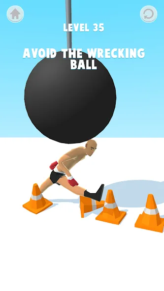 Fail Run [MOD: безлимитные попытки и все уровни открыты] (Бесплатно / APK) — скриншот 5