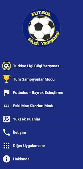 Взломанная Türkiye Süper Ligi Bilgi Oyunu [MOD: безлимитные подсказки и очки] на Андроид — скриншот 1