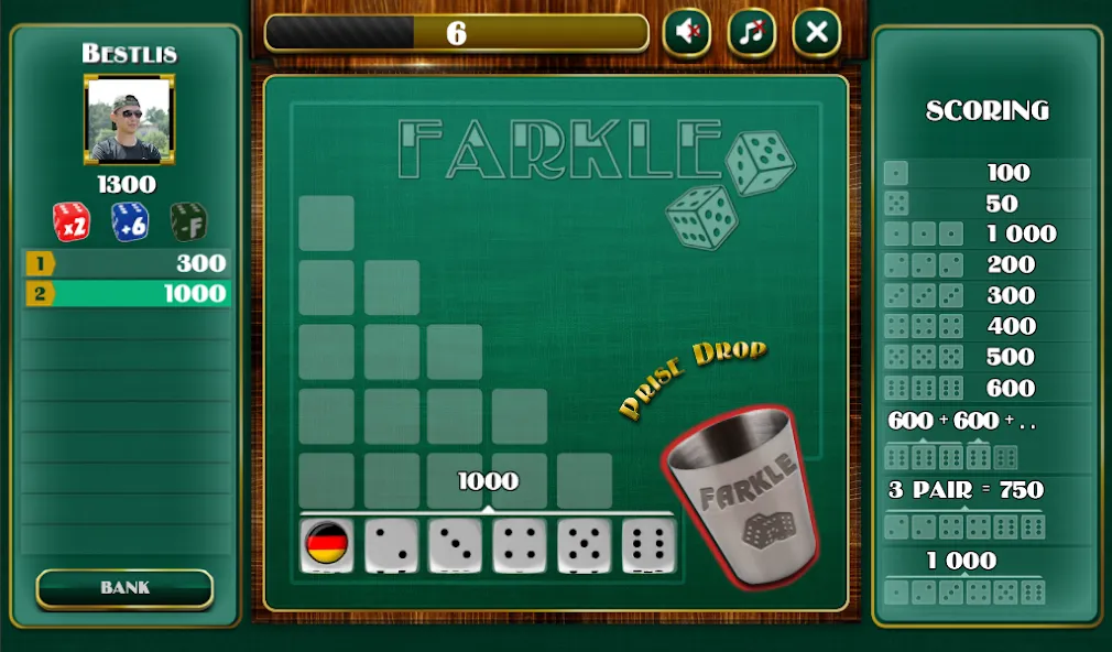 Farkle [MOD: безлимитные монеты и удача] (Бесплатно / APK) — скриншот 3