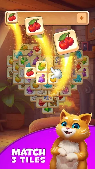 Скачать взлом Tile Yard: Matching Game [MOD: безлимитные монеты и все уровни открыты] — скриншот 1