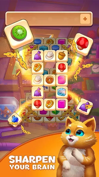Скачать взлом Tile Yard: Matching Game [MOD: безлимитные монеты и все уровни открыты] — скриншот 2