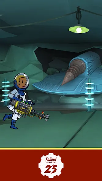 Fallout Shelter [MOD: безлимитные ресурсы и открытые комнаты] — Скачать бесплатно (APK) — скриншот 2