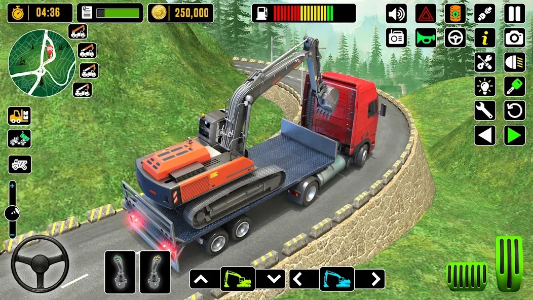 Скачать взлом City Road Construction Games [MOD: строительство дорог без ограничений] — скриншот 4