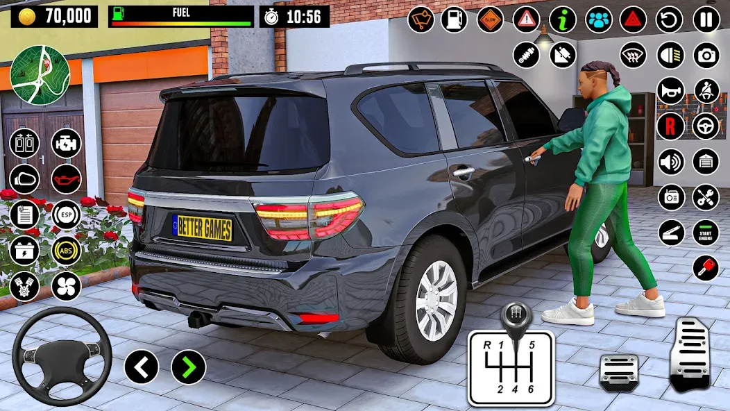 Скачать City Driving School Car Games [MOD: безлимитные деньги и все машины открыты] — скриншот 3