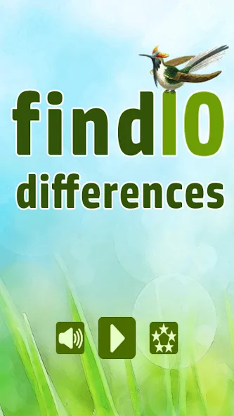 Find 10 Differences [MOD: подсказки без ограничений и все уровни открыты] на Андроид — скриншот 5