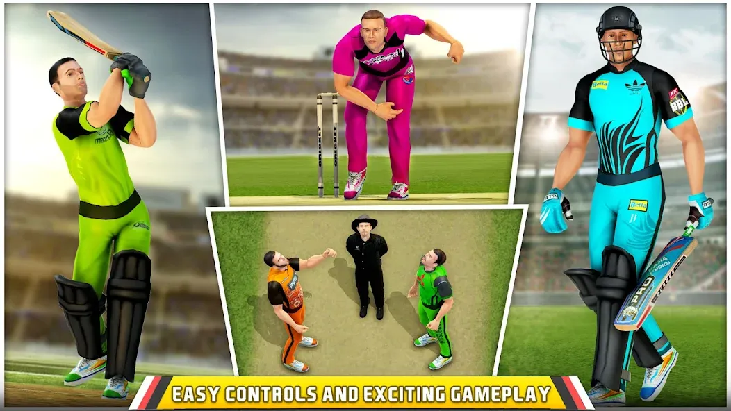 Скачать Aussie T20 Cricket Game 2023 [MOD: безлимитные монеты и разблокированы команды] на телефон — скриншот 2