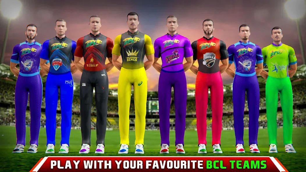Скачать Bangladesh Cricket T20 Game [MOD: безлимитные деньги и все команды открыты] — скриншот 1