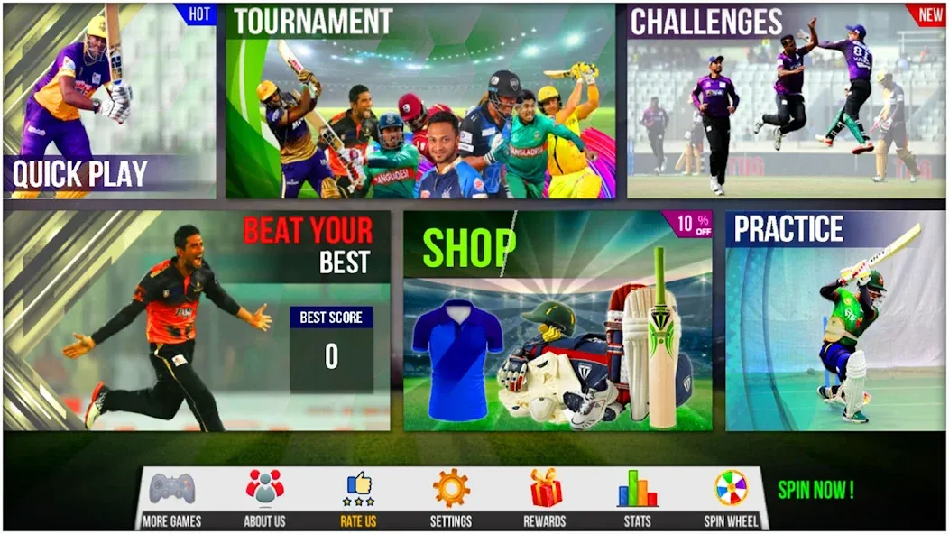 Скачать Bangladesh Cricket T20 Game [MOD: безлимитные деньги и все команды открыты] — скриншот 4