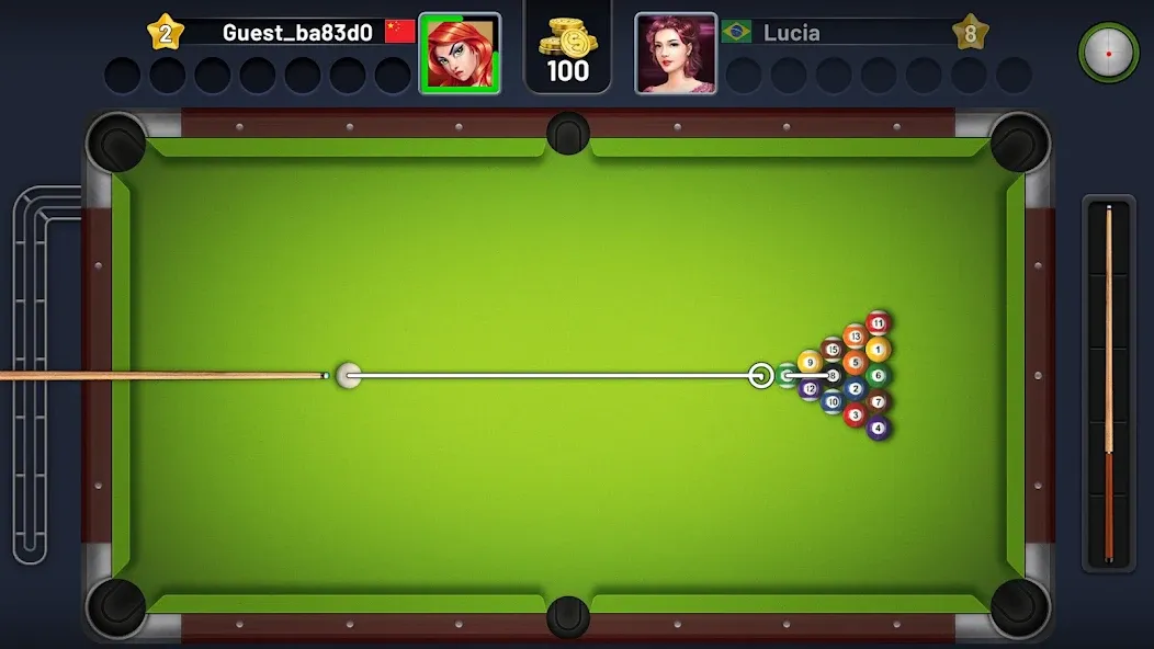 8 Pool Clash [MOD: безлимитные монеты и разблокированные столы] на Андроид — скриншот 2