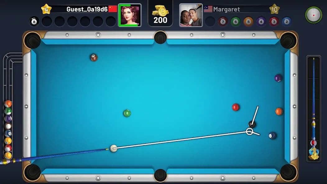 8 Pool Clash [MOD: безлимитные монеты и разблокированные столы] на Андроид — скриншот 3