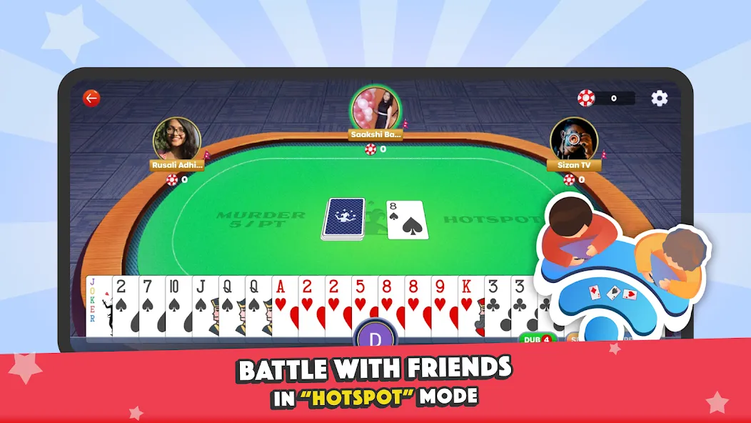 Marriage Card Game by Bhoos [MOD: безлимитные подсказки и открыты все карты] (Бесплатно / APK) — скриншот 4