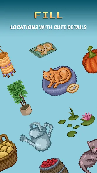 Pixel Art - Color House [MOD: все раскраски открыты и без рекламы] последняя версия — скриншот 3