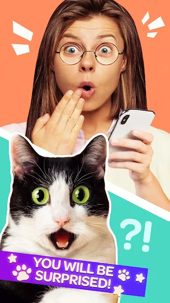Cat Translator Pet Talk Meow [MOD: безлимитное общение с котами] последняя версия — скриншот 2