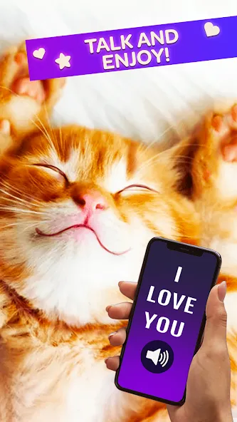 Cat Translator Pet Talk Meow [MOD: безлимитное общение с котами] последняя версия — скриншот 3