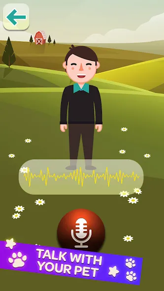 Скачать взлом Dog Translator Pet Speak Talk [MOD: разговор с питомцем без ограничений] — скриншот 4