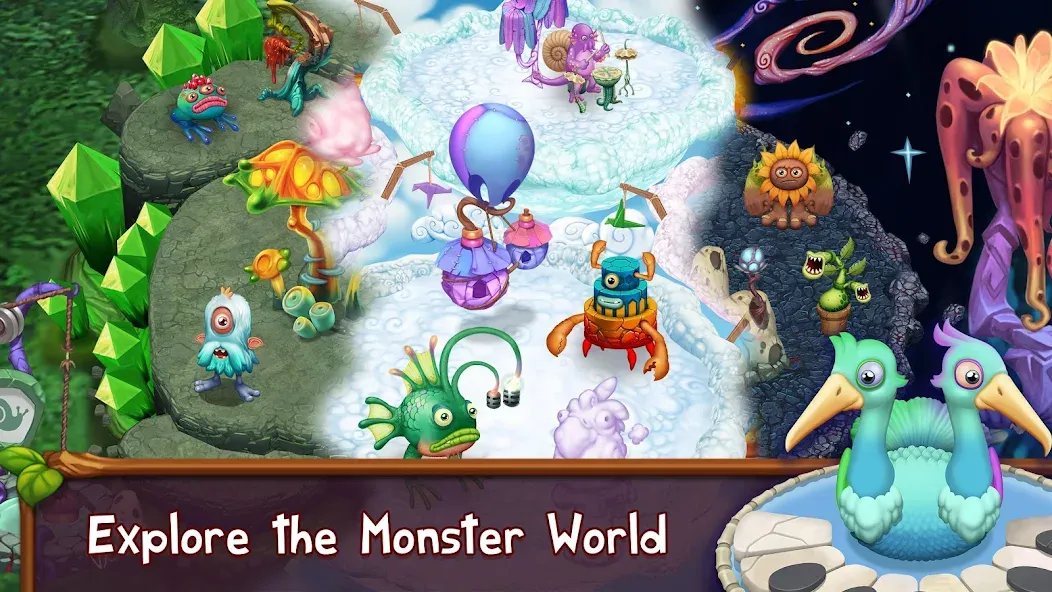 Скачать Singing Monsters: Dawn of Fire [MOD: безлимитные ресурсы и ускоренное развитие] на телефон — скриншот 4