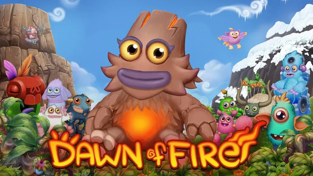Скачать Singing Monsters: Dawn of Fire [MOD: безлимитные ресурсы и ускоренное развитие] на телефон — скриншот 5