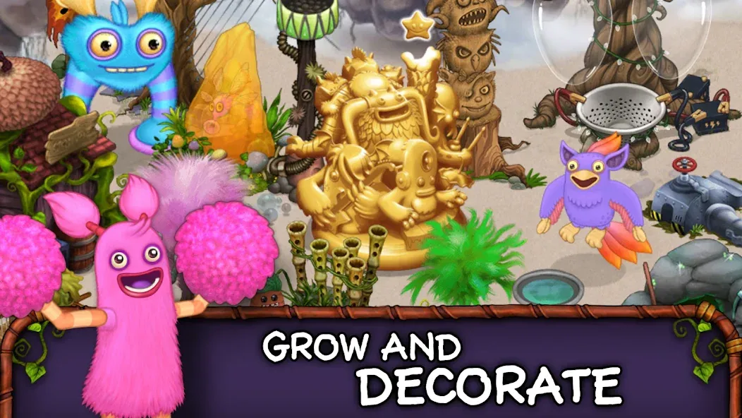 My Singing Monsters [MOD: безлимитные монеты и кристаллы] — Скачать бесплатно (APK) — скриншот 3