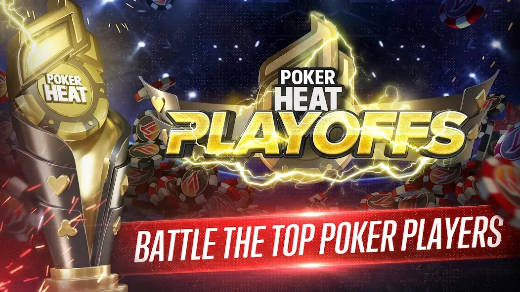 Скачать Poker Heat™ Texas Holdem Poker [MOD: безлимитные фишки и все столы открыты] — скриншот 3