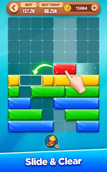 Block Crush - Puzzle Game [MOD: без рекламы и бесконечные подсказки] (Бесплатно / APK) — скриншот 4