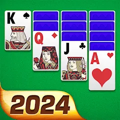 Взломанная Solitaire [MOD: подсказки без ограничений и отмена ходов] на Андроид