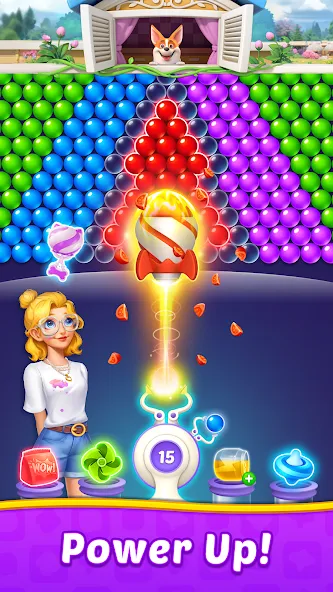 Bubble Shooter Home [MOD: безлимитные монеты и все уровни] — Скачать бесплатно (APK) — скриншот 2