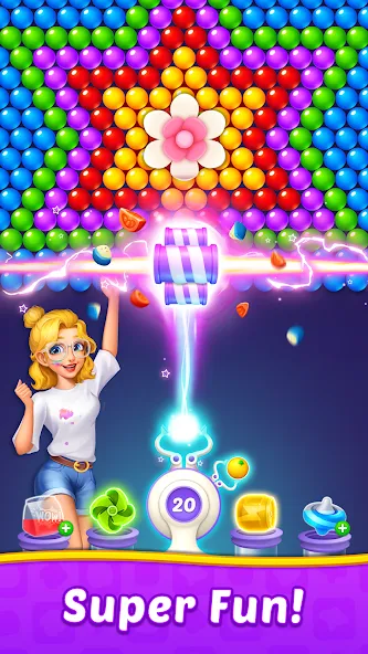 Bubble Shooter Home [MOD: безлимитные монеты и все уровни] — Скачать бесплатно (APK) — скриншот 4