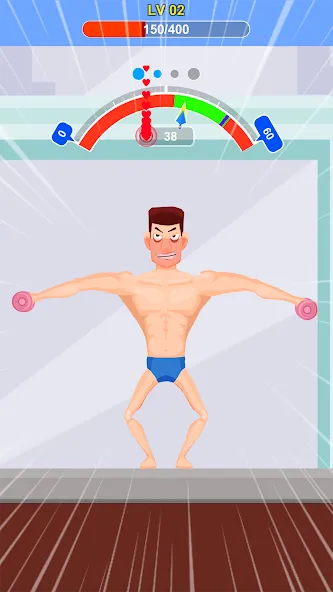 Скачать Tough Man [MOD: безлимитные деньги и усиленный герой] на телефон — скриншот 1