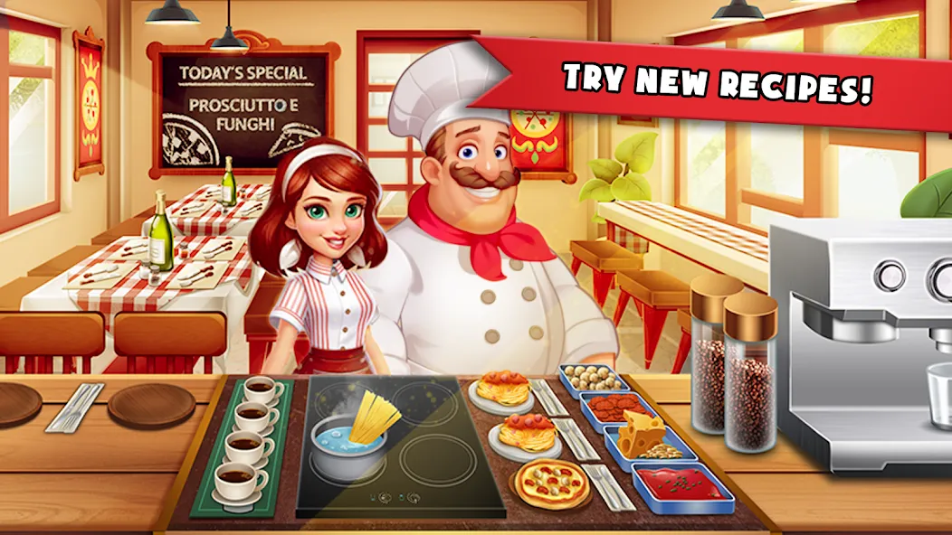 Скачать Cooking Madness: A Chef's Game [MOD: безлимитные монеты и жизни] — скриншот 1
