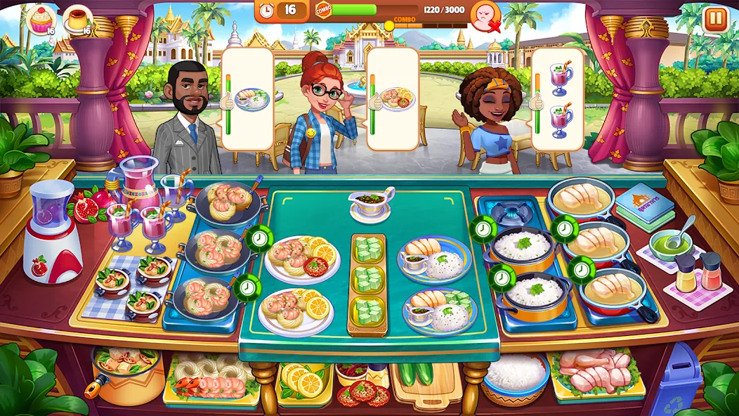 Скачать Cooking Madness: A Chef's Game [MOD: безлимитные монеты и жизни] — скриншот 2