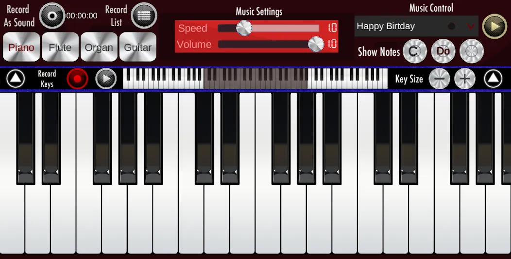 Real Piano [MOD: разблокированы все клавиши и песни] — Скачать бесплатно (APK) — скриншот 2