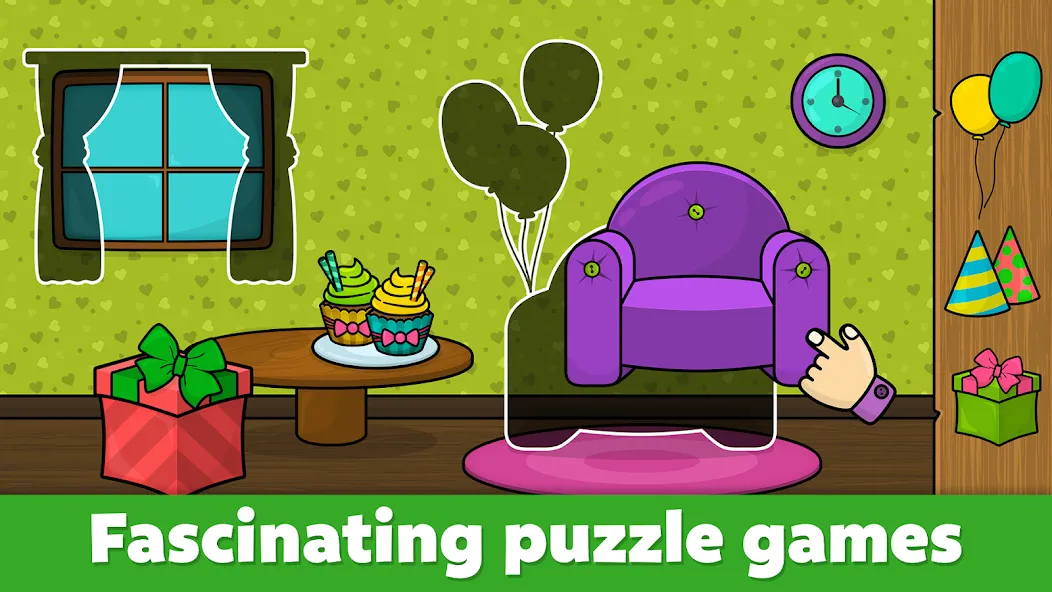 Скачать Baby & toddler preschool games [MOD: разблокированы все развивающие игры] — скриншот 4