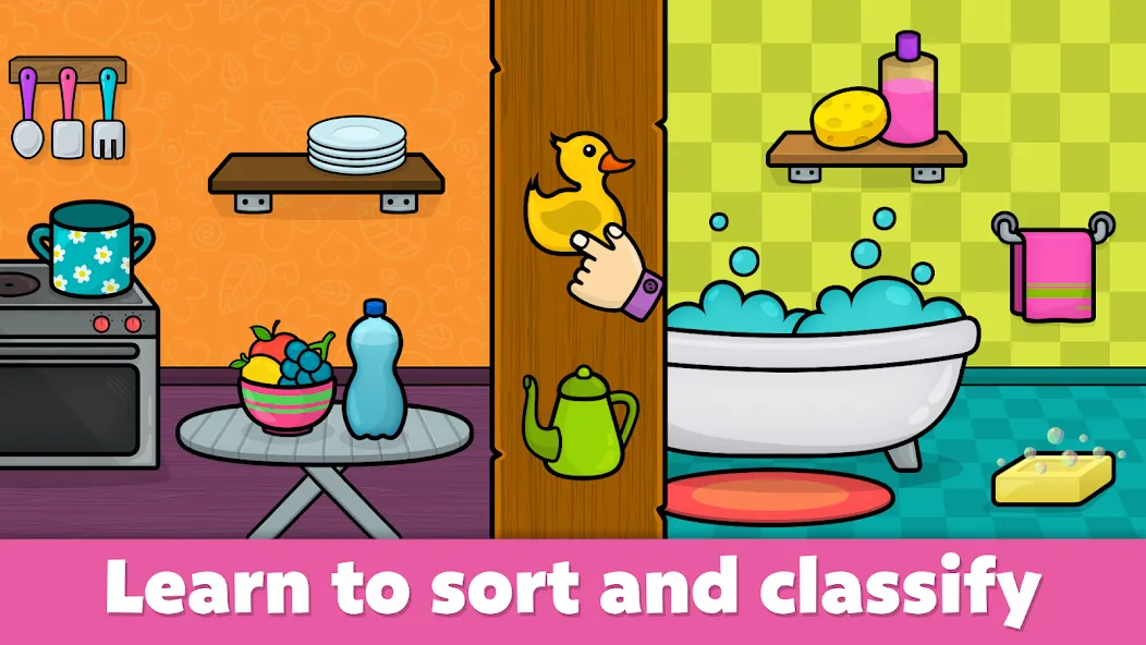 Baby Games: Shapes and Colors [MOD: все фигуры и цвета открыты] (Бесплатно / APK) — скриншот 2