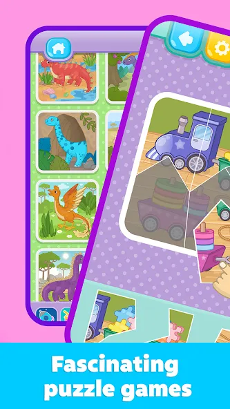 Kids Puzzles: Games for Kids [MOD: все пазлы открыты и без рекламы] последняя версия — скриншот 4