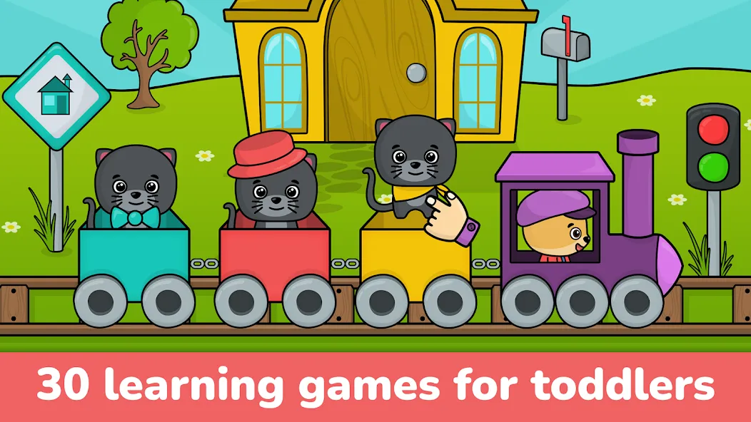 Взломанная Toddler Games for 2+ year olds [MOD: все игры разблокированы] на Андроид — скриншот 1