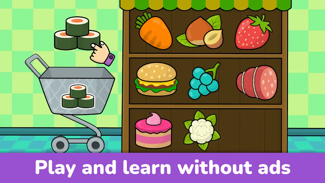 Взломанная Toddler Games for 2+ year olds [MOD: все игры разблокированы] на Андроид — скриншот 5