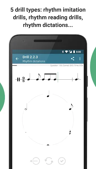 Complete Rhythm Trainer [MOD: улучшенный ритм и открытые упражнения] на Андроид — скриншот 5