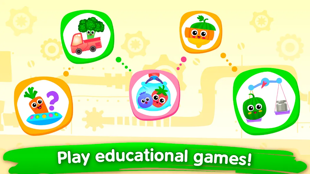 Скачать Bini Drawing for Kids Games [MOD: все инструменты рисования разблокированы] — скриншот 2
