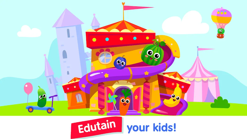 Kids Learning games 4 toddlers [MOD: разблокированы все обучающие игры] на Андроид — скриншот 1
