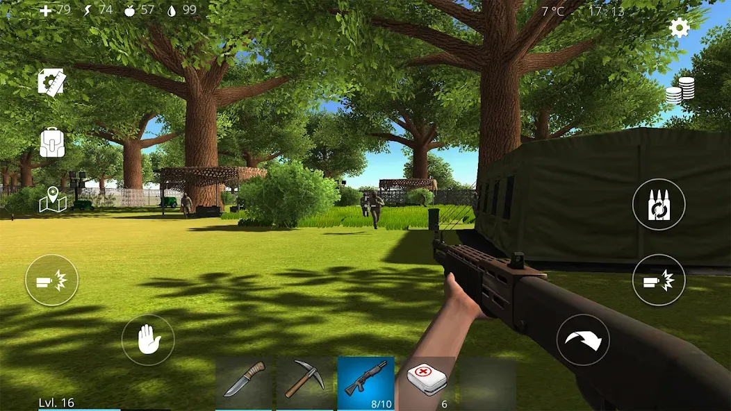 Ocean Is Home: Survival Island [MOD: безлимитные ресурсы и здоровье] на Андроид — скриншот 2