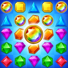 Скачать взлом Jewel Match King [MOD: безлимитные жизни и подсказки]