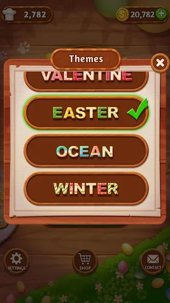 Взломанная Word Cookies! ® [MOD: безлимитные подсказки и монеты] на Андроид — скриншот 5