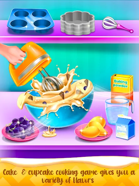 Cake Maker Cooking Cake Games [MOD: безлимитные деньги и всё открыто] последняя версия — скриншот 4