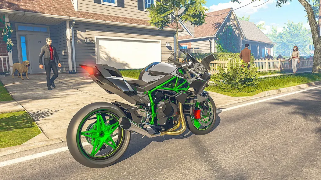 Взломанная Motorcycle Dealer Bike Games [MOD: безлимитные деньги и новые байки] на Андроид — скриншот 2