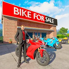 Взломанная Motorcycle Dealer Bike Games [MOD: безлимитные деньги и новые байки] на Андроид