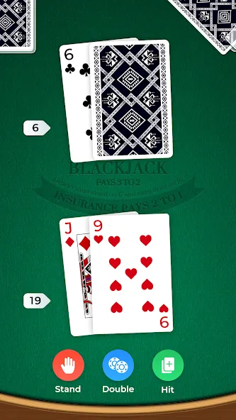 Blackjack [MOD: безлимитные фишки и легкие победы] последняя версия — скриншот 2