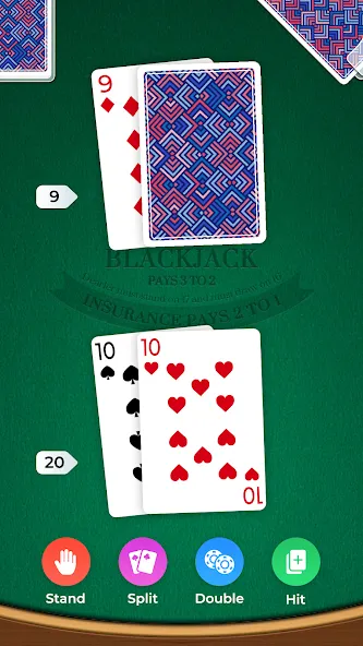 Blackjack [MOD: безлимитные фишки и легкие победы] последняя версия — скриншот 4